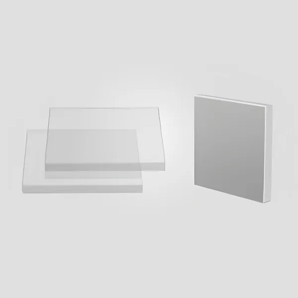 Stacked plate beam splitters with one standing upright