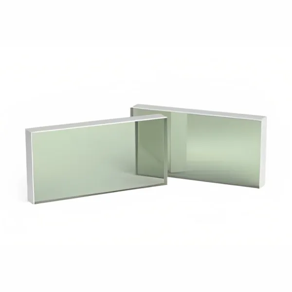 Two metallic plate beam splitters