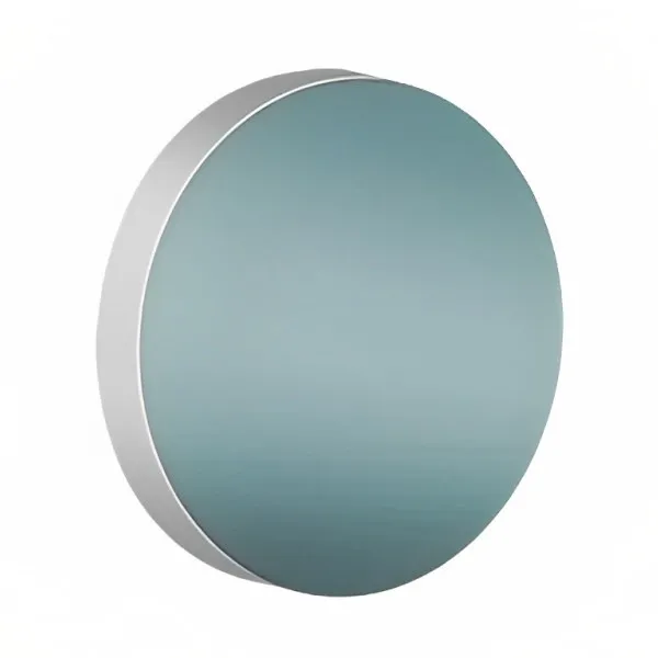 Flat aluminium mirror with a blue-grey tint